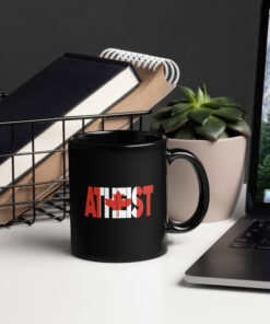 Atheist Canadian Flag Mug