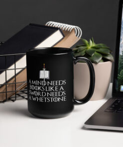 Alternative view of Mind like a sword Mug