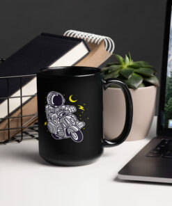 Alternative view of Astronaut Vespa Mug