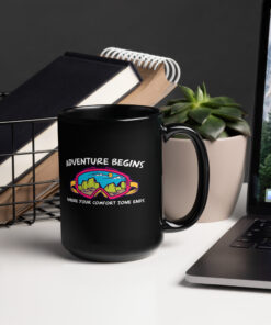 Alternative view of Adventure Begins Mug