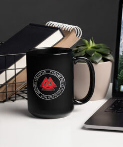 Alternative view of Valknut Fortune Rune Mug