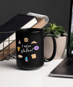Alternative view of I miss gluten Mug