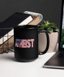 Alternative view of Atheist US Flag Mug