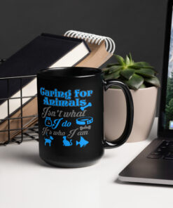 Alternative view of Caring for Animals Mug