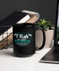 Alternative view of Fish so I don't choke Mug