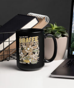 Alternative view of Giraffe Loops Cereal Mug