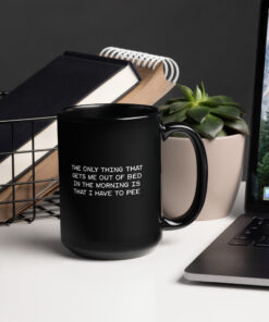 Alternative view of Get out of Bed Mug