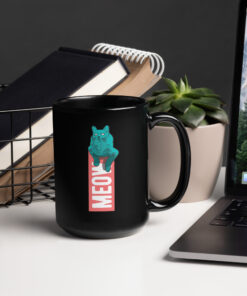 Alternative view of Cat Meow Mug