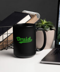 Alternative view of Druid Jersey Script Mug