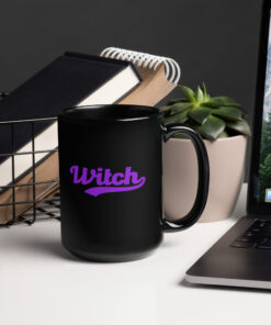 Alternative view of Witch Jersey Script Mug